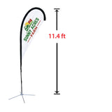 Medium Tear Drop Flag Kit