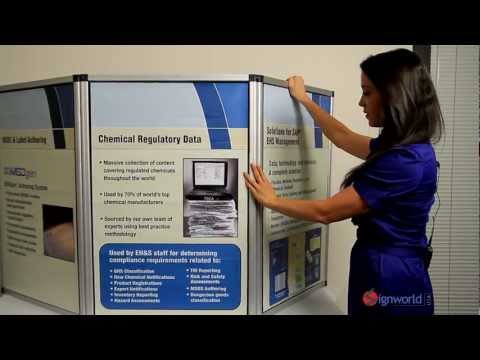 3 Panel Presentation Display Board