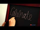 A-Frame Sidewalk Menu Chalkboard Easel
