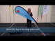 Medium Tear Drop Flag Kit
