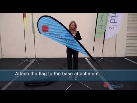 Small Feather Flag Kit