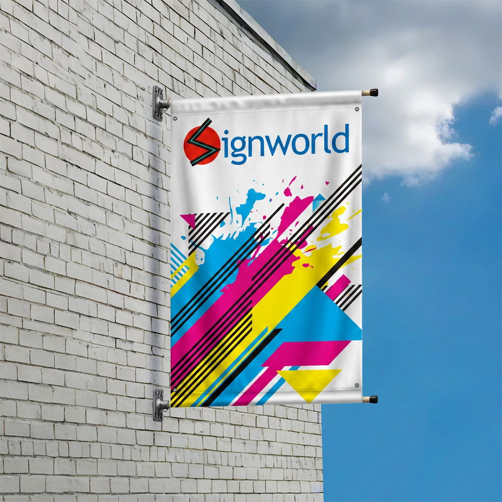 Wall Mount Banner Bracket 30"