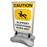 Outdoor Sidewalk Sign (Water Filled Base)