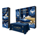 Trade Show Booth Package - 10ft Illuminated Backlit Display
